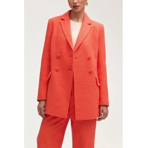 Orange Blazer NWT
